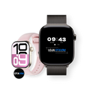 Smartwatch W10 Mini 42mm - Tela AMOLED + Capinha Protetora