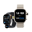 Smartwatch Ultra AI 3 5G - Câmera acoplada - Face ID - ANDROID 8.1
